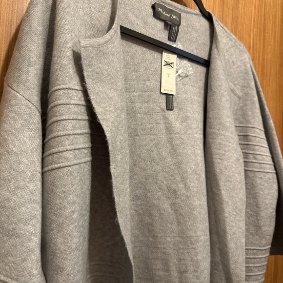 Anthropologie Michael Starts structured Sweater Coat Size Small - Picture 10 of 11